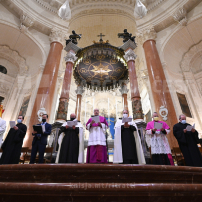 Servizz Ekumeniku Djoċesan, fis‑Santwarju tal‑Madonna tal‑Karmnu, il‑Belt Valletta  &#8211; 21/01/22