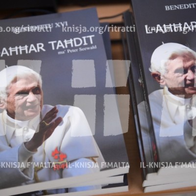 Tnedija tal-ktieb &#8220;L-Aħħar Taħdit&#8221; dwar il-Papa Emeritu Benedittu XVI &#8211; 21/04/17