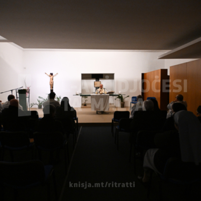 Quddiesa li tiftaħ is-seminar annwali tal-KSMR, f’Mt St Joseph, il-Mosta &#8211; 24/01/23