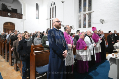 Servizz Ekumeniku Djoċesan f’St Andrew’s Scot Church fil-Belt Valletta &#8211; 19/01/24
