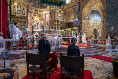 Pontifikal statali f&#8217; Jum l-Indipendenza mill‑Konkatidral ta’ San Ġwann, il‑Belt Valletta &#8211; 21/09/24