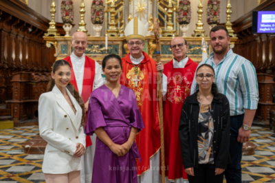 Quddiesa bil‑griżma tal‑isqof għall‑adulti fil‑Knisja Parrokkjali tal‑Lunzjata f’Ħal Balzan &#8211; 29/09/24