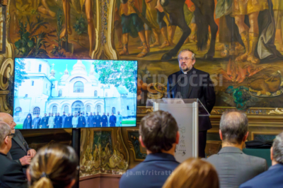 Taħdita mill-Kummissjoni Ekumenika Djoċesana, il-kelliem ewlieni Rev. Prof. Cyril Hovorun, qassis Ukren Ortodoss tkellem dwar ‘Ecumenism in a time of political instability’ &#8211; 08/11/24